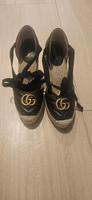 Gucci Charlotte Leder Espadrilles Sandalen Hessen - Hanau Vorschau