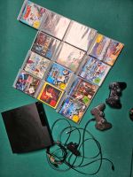 Playstation 3 inklusive 10 Spiele und 2 Controller Rheinland-Pfalz - Herschbach Vorschau