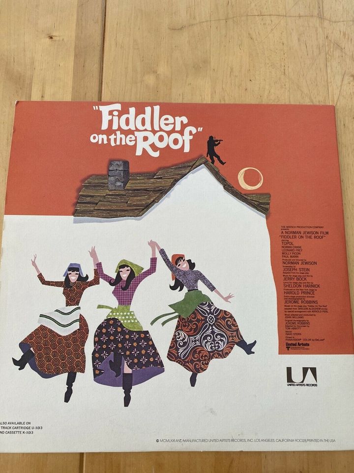 LP Schallplatte Fiddler on the Roof original in Holzkirchen