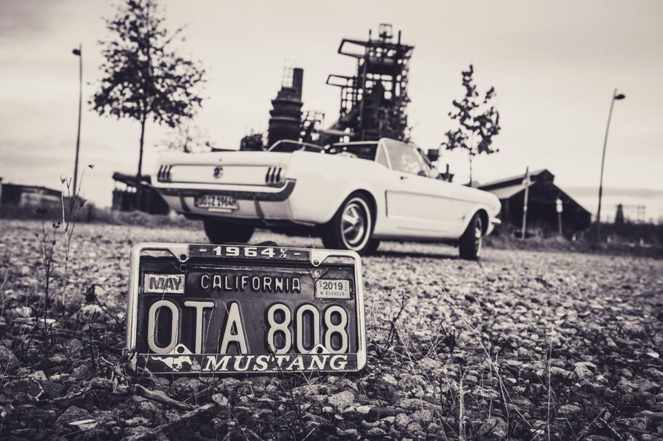 Ford Mustang 1964/5 260 CUI Black Plate Cabrio in Dortmund