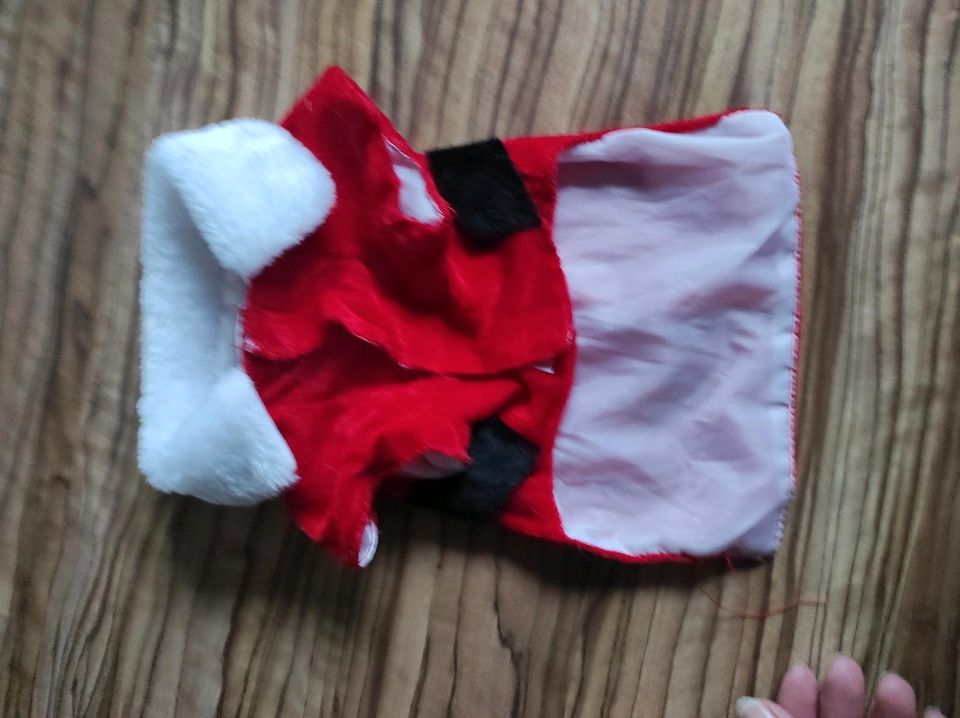 Kostüm Weihnachten Nikolaus XS Nager Hund Katze Kannichen in Vacha