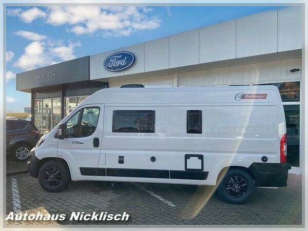 Wohnmobil MIETEN Kastenwagen 4 Personen Querbett,WC&Dusche V114 M in Riesa