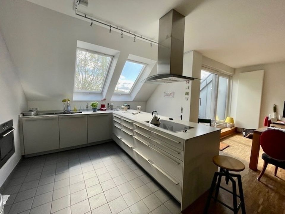 Traumhaft modernisierte Maisonette WHG , Garten, Balkon,Küche, Kamin und Sauna in Gelsenkirchen