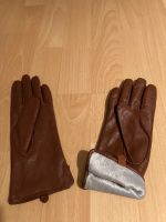 Hübsche braune Lederhandschuhe/ Damen/ Gr 6,5/ echtes Nappaleder/ Frankfurt am Main - Westend Vorschau