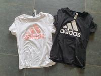 2 Shirts Adidas Gr. L Saarland - Lebach Vorschau