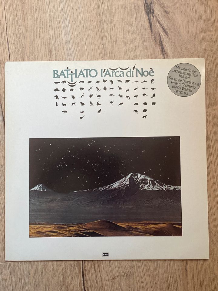 Vinyl LP Battiato L‘Arca di Noe in Verl