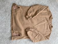 Benetton Sweatshirt beige/braun oversize Gr. S neuwertig Hessen - Bad Nauheim Vorschau