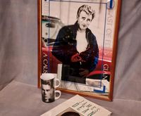 Wunderbares James Dean Konvolut Spiegel, Buch und Tassen Niedersachsen - Soderstorf Vorschau