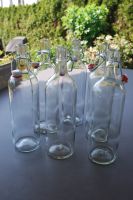6 Bügelflaschen, 1 Liter Fassungsvermögen, gebraucht Hessen - Usingen Vorschau