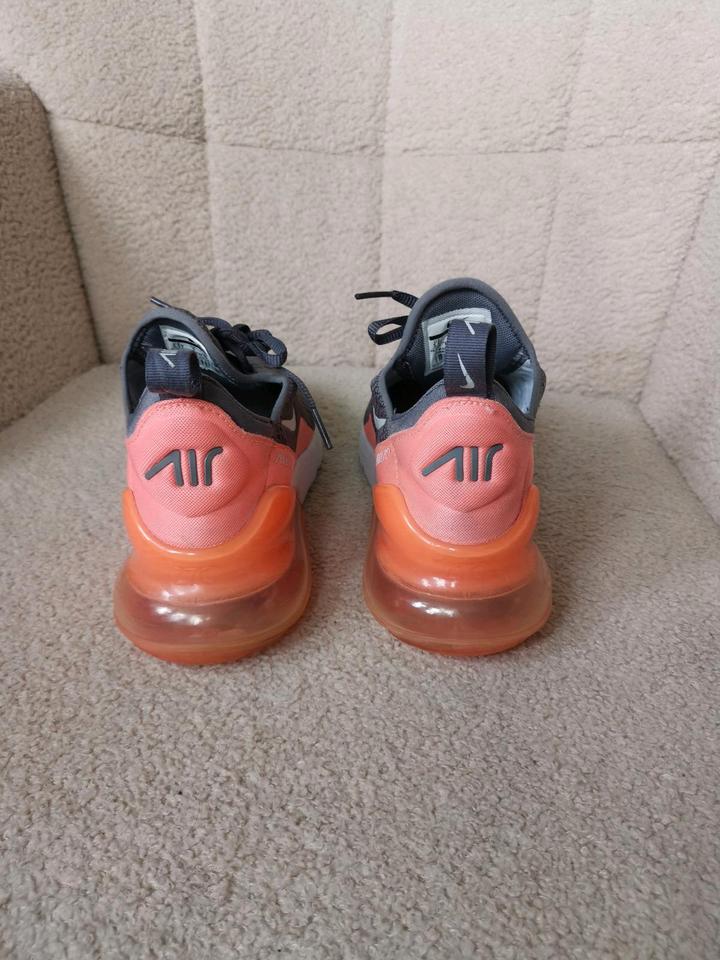 nike air max 270 In der Größe 38 Farbe grau Orange rosa in Bingen