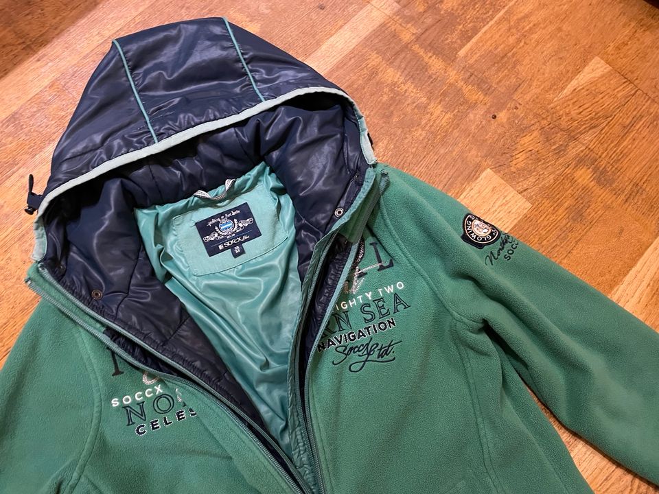 Soccx Yachting Fleecejacke mit Kapuze - Gr. 38 / M in Berlin