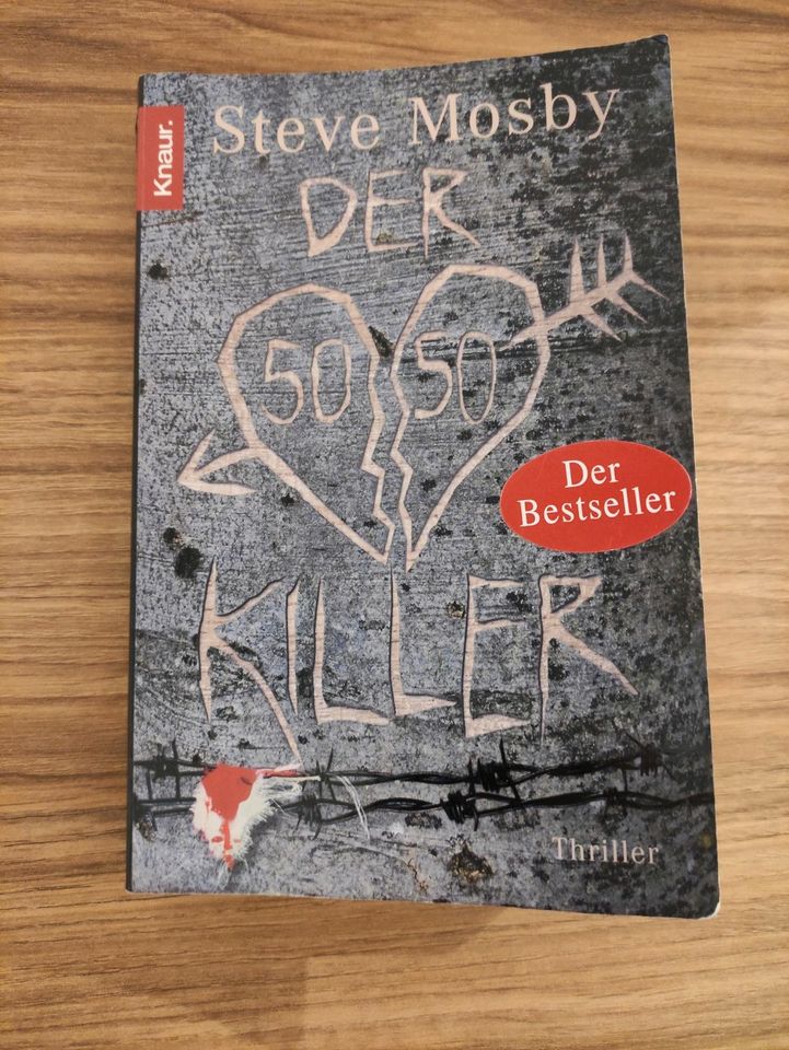 Buch Thriller Der 50/50 Killer Steve Mosby in Kiel