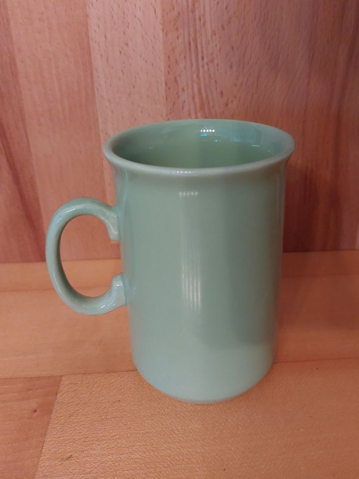 vintage Tasse Becher von just mugs Made in England aloe grün in Schlaitdorf