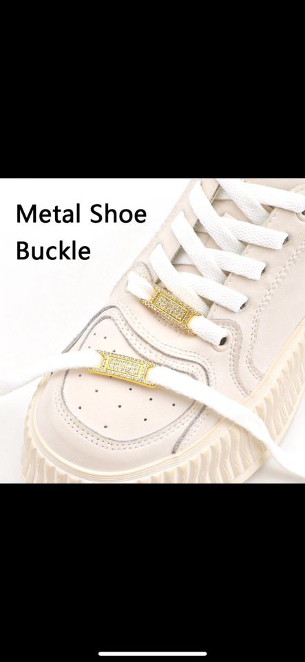 Neue Schuh Sneaker Charms Lace Diamond in Odenthal