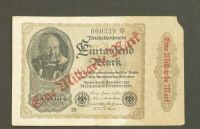 Reichsbanknote 1 Mrd. Eine Milliarde Mark Schein 1922 Hessen - Zwingenberg Vorschau