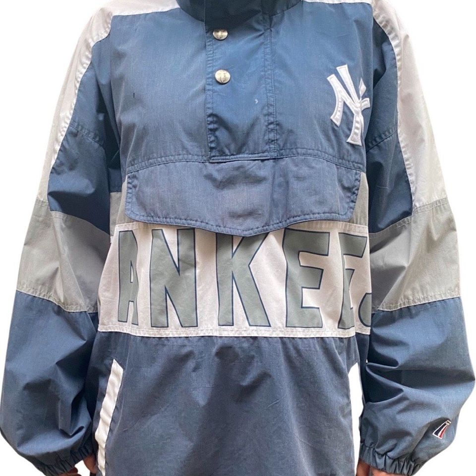 New York Yankess Herrenjacke Übergangsjacke XL blau weiss in Hameln