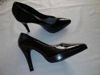 Pums Gr. 36-37 schwarz  High Heels Sachsen-Anhalt - Arnstein Vorschau