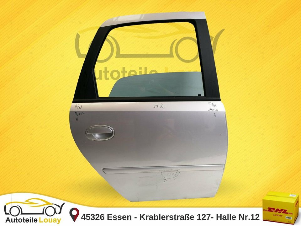 Opel Meriva A Tür hinten rechts Beifahrertür 2003-2010 Original ✅ in Essen