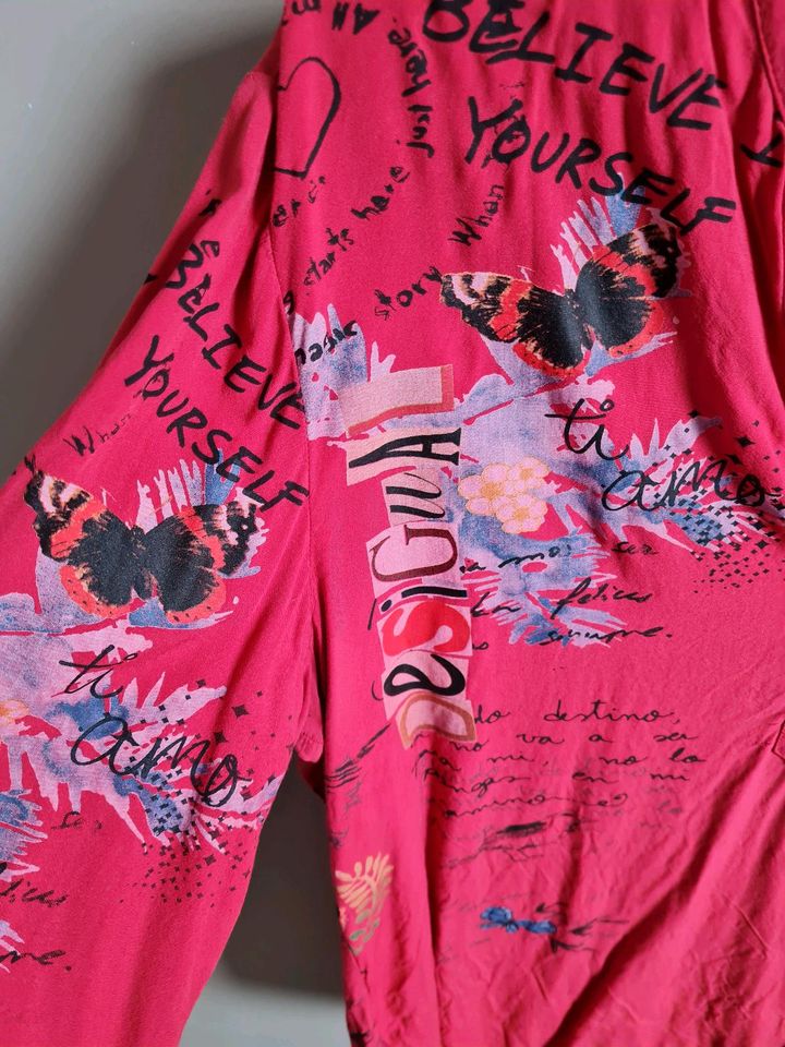 Dünne Bluse von Desigual in tollem Rot in Leipzig