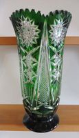 alteKristall Vase Bleikristall Nachtmann große seltene Form  grün Bayern - Oberaurach Vorschau