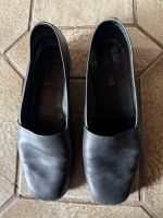 1 Paar Damen Schuhe, schwarz, Leder, Größe: 38, Niedersachsen - Wolfenbüttel Vorschau