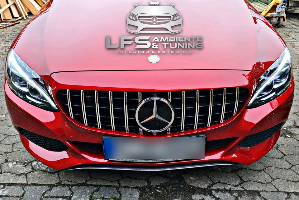 Panamerica Style Kühlergrill W205 Diamantgrill C63 C43 Tuning AMG in Versmold