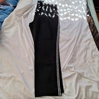 Schwarze Stoffhose mit Streifen größe 50 Hessen - Gilserberg Vorschau