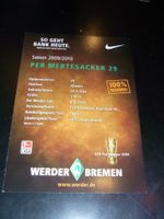Werder Autogrammkarten Saison 2009/10 - Ohne Autogramm (Nr. 2) Bremen - Huchting Vorschau