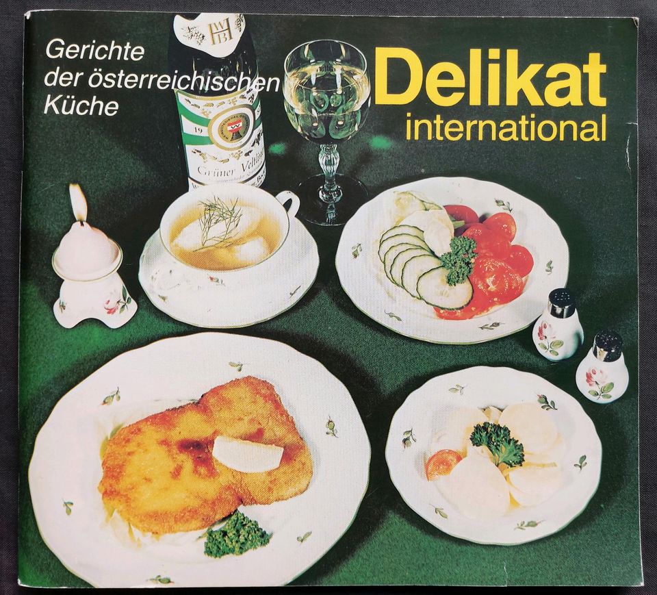 DDR Heft Delikat International Gerichte d. österreichischen Küche in Bad Doberan