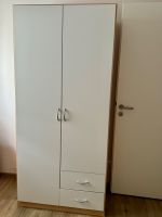 Kleiderschrank 2 Türen 2 Schubladen 1 Kleiderstange Front weiß Niedersachsen - Neuenhaus Vorschau
