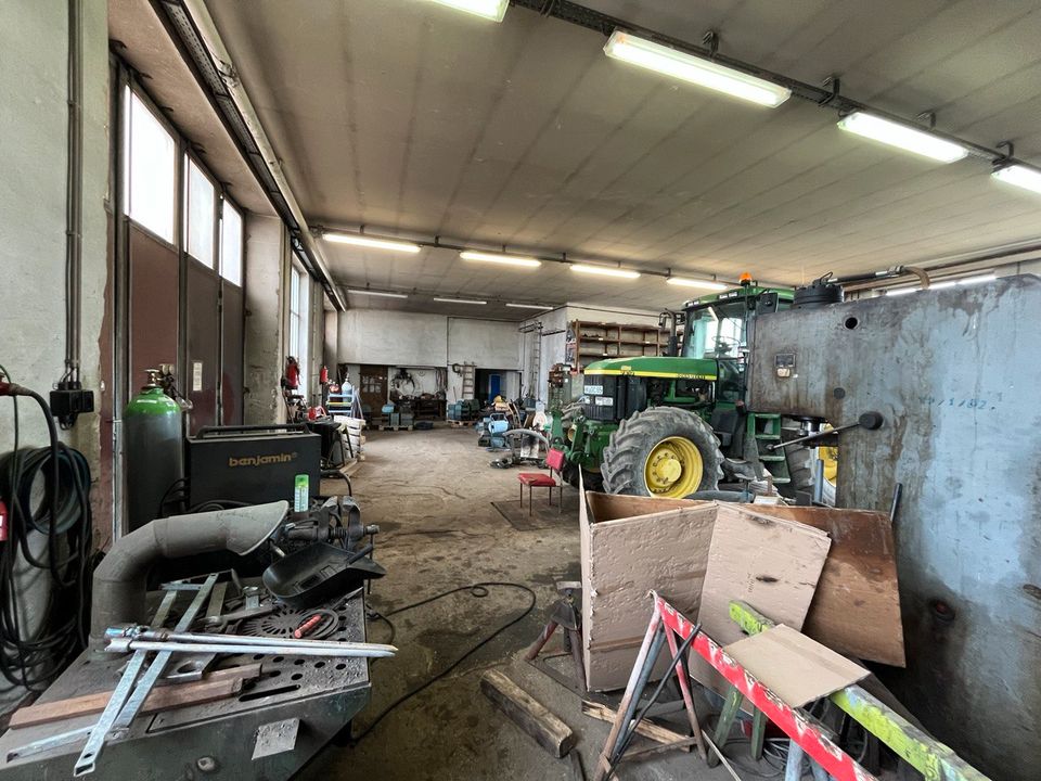 Anmietung Werkstatt mit Büro u. Sanitär | Halle in Kraftsdorf
