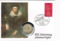 Numisbrief DDR 5 Mark - 425. Geburtstag Johannes Kepler Baden-Württemberg - Ditzingen Vorschau