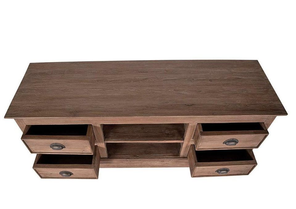 SIT Romanteaka TV-Board # 7915-01 # Teak massiv # 183x54x48 in Alsfeld