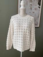Kaffe Pullover Lochmuster Cotton Mix offwhite M/L♥️Neu Berlin - Steglitz Vorschau