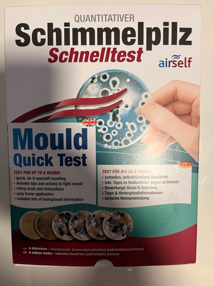 Schimmelpilz Schnelltest airself Mould Quick Test in Brandenburg -  Rüdersdorf