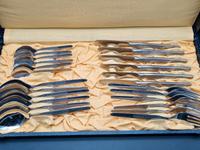 ABS-BESTECK 910 Kreis Knopf 6 Personen  24-teilig  DDR Sachsen - Neschwitz Vorschau