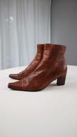 Maripe Stiefeletten Stiefel braun 38 Lederstiefel spitz 90s Wandsbek - Hamburg Marienthal Vorschau