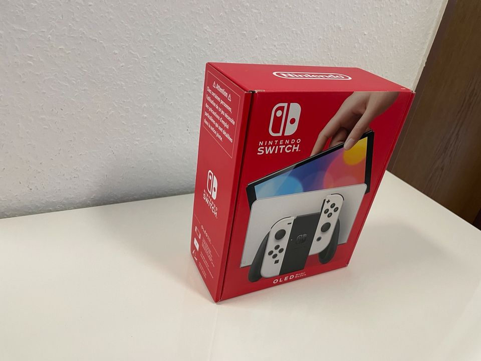 Nintendo Switch OLED|28 Mon.Garantie|wie NEU|OVP|Anlieferung✅ in Viersen