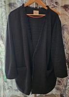 SHEEGO offener Boucle-Blazer, dunkelblau, Gr. 58 Niedersachsen - Lilienthal Vorschau