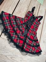 Hell Bunny Punk-Kleid, Mini, Tellerrock, Corsage, Gr. 36/S Saarland - Homburg Vorschau
