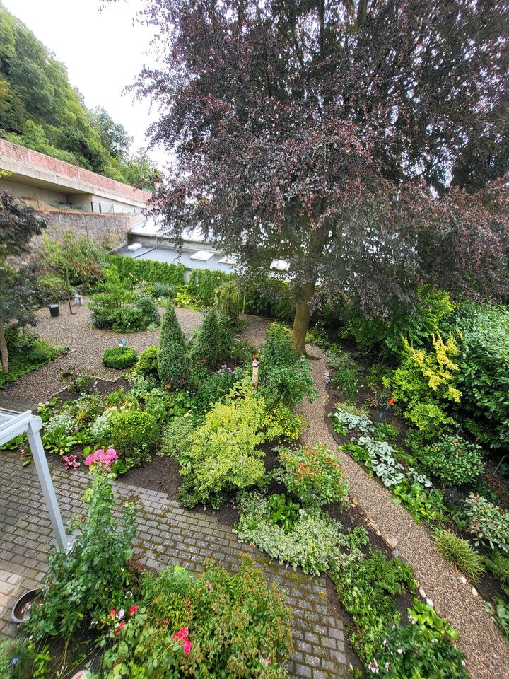 Garten Arbeit und Terrassenplatten kiramik in Düren