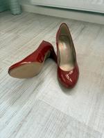 Gabor, Schuhe, Pumps, Rot Lack , Größe 4 37 Hessen - Rodgau Vorschau