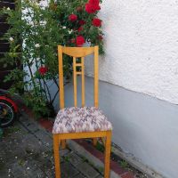 4 Stühle Holz Bezug neu gemacht Bayern - Vilshofen an der Donau Vorschau