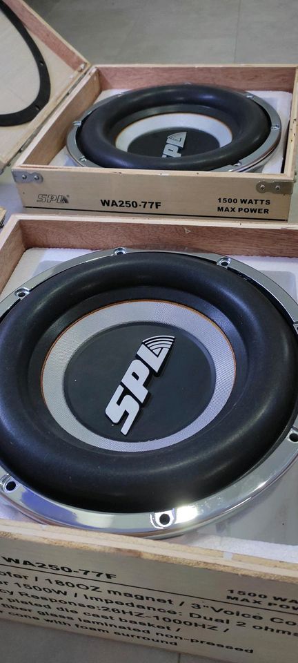 SPL Subwoofer 10" 1500W 2ohm in Sulzbach an der Murr