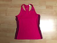 Adidas climalite Sporttop pink schwarz XS 34 Tanktop Y-Top Bayern - Landshut Vorschau