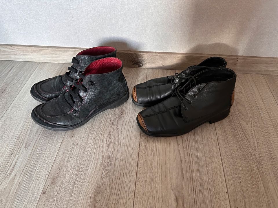 Damen Schuhe rieker 5,5 Clarks 6 schwarz 38,5 Stiefelette in Saterland