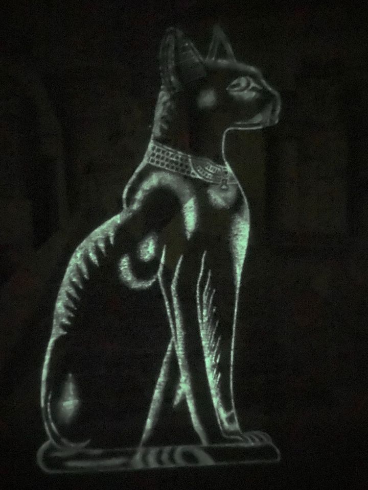 Pharao, Kleopatra Bild, (Papyrus) + leuchtet im dunkeln in München