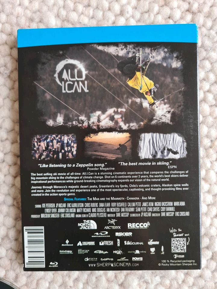 All I can blu ray Skifilm selten DvD in Offenbach