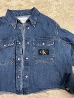 CK Calvin Klein Jeans Bluse Hemd Jeansbluse Jeanshemd blau L 40 Saarbrücken-Dudweiler - Dudweiler Vorschau