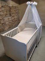 Baby-/Kinderbett mit Himmel und herausnehmbaren Stangen Dresden - Cotta Vorschau